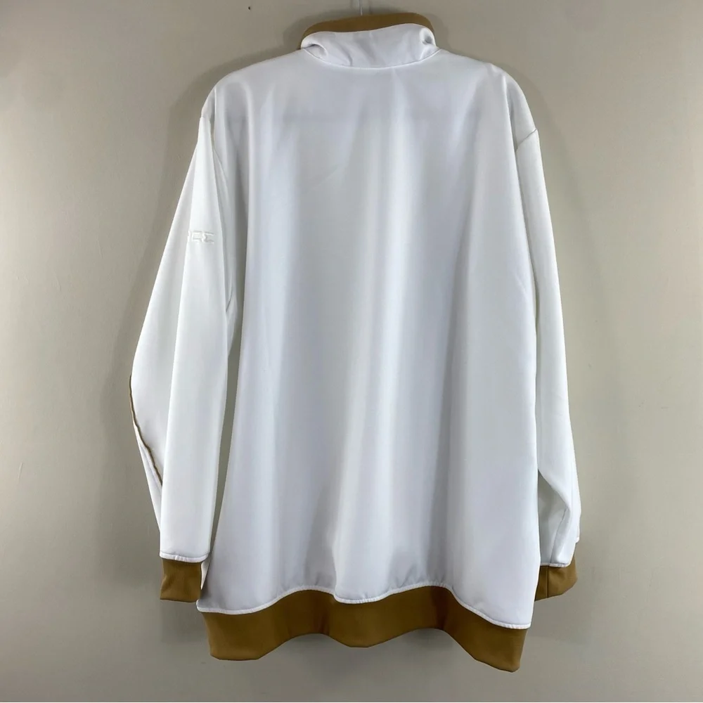 Vtg Y2K Nike‎ Mens Fit Dry Air Force Long Sleeve Full Zip Track Jacket Sz XL
